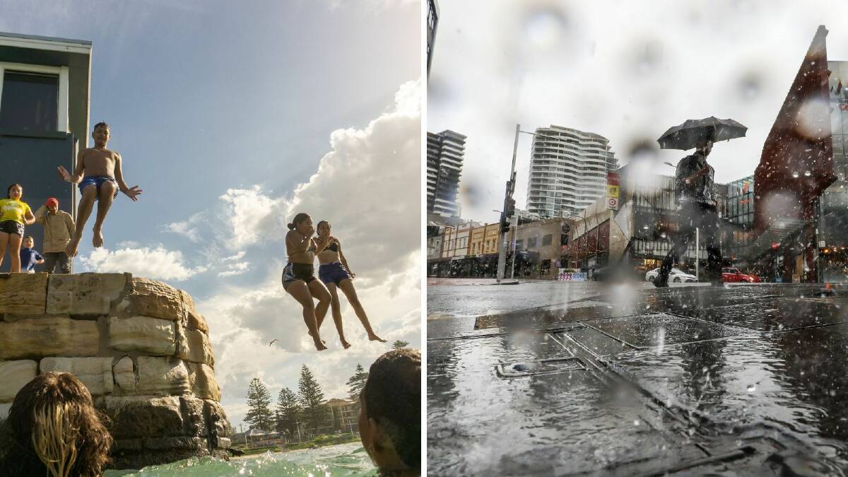 Australia Day morning will be a sunny one but BOM says the threat of a thunderstorm looms in the afternoon. File picture