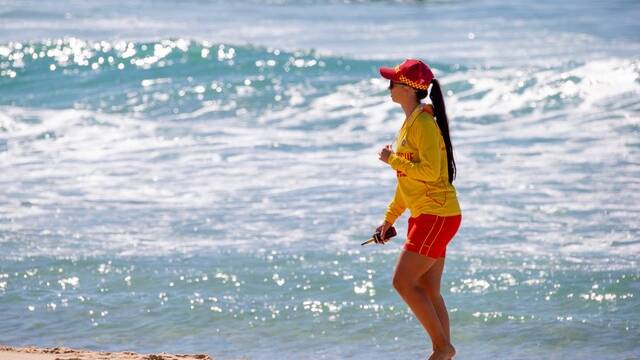 Life Saver Shannon Fox advises beachgoers to exercise caution this Australia Day. Picture by 16Images