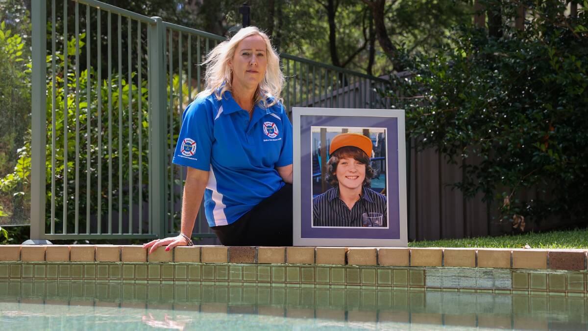 Michelle Ferrara has been actively involved in raising awareness about shallow water blackout, the silent killer that claimed jack's life 10 years ago. Picture by Wesley Lonergan