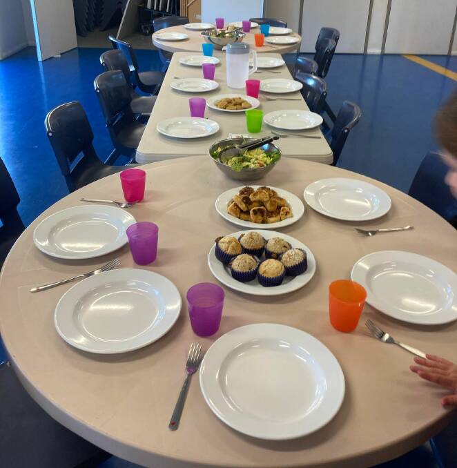 Healthy Cities is looking for families to join in the Dinner Table Project. Picture supplied by Manami Henderson.