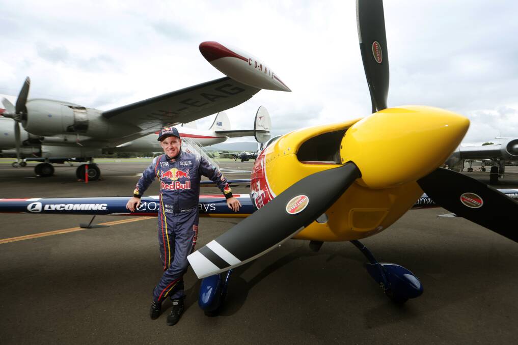 Matt Hall, reigning Red Bull Air Race world champion. Picture by Sylvia Liber