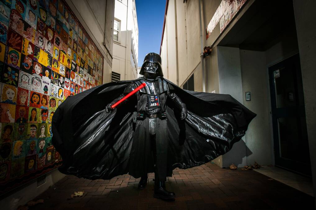 This Dark Lord of the Sith is iconic. Picture by Adam McLean
