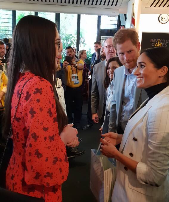 ‘His eyes lit up’: Illawarra scientist rubs shoulders with Prince Harry ... twice