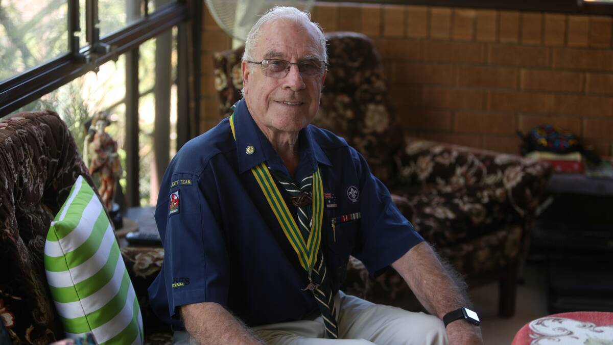 HONOURED: Kanahooka resident George Vaclav, who has received an AM for his dedication to the Scouting movement. Picture: Robert Peet
