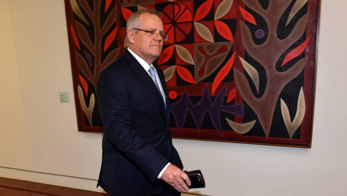 Australia's new Prime Minister Scott Morrison on Friday. Picture: AAP