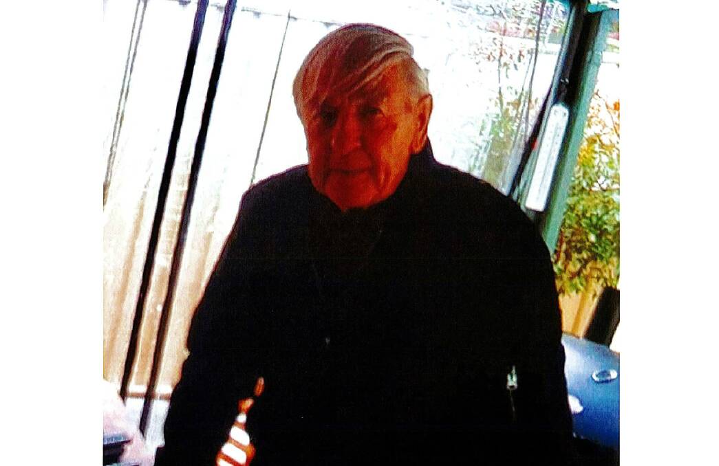 Clive Harvey was last seen in Corrimal on Monday morning. Picture: Wollongong police