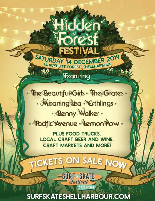 Shellharbour's Hidden Forest music festival to be held next month
