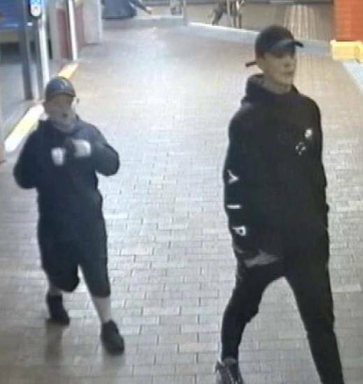 Police would like to speak to the two youths in this CCTV image. Picture: NSW Police