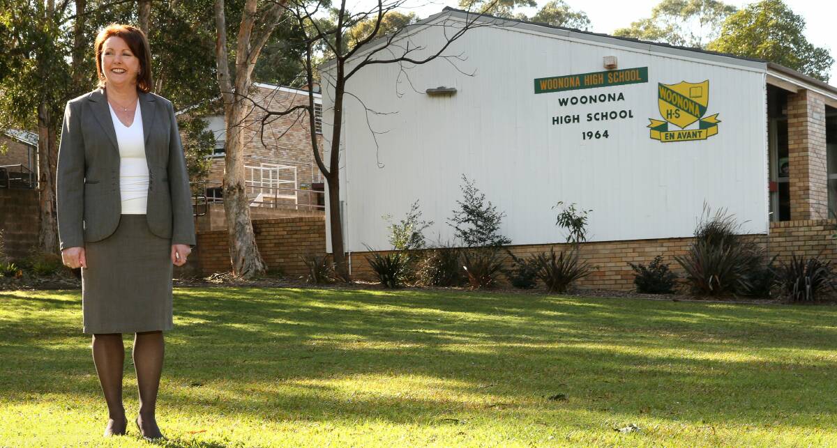 Woonona High School principal Belinda Wall. Picture: KIRK GILMOUR