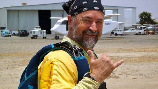 Sydney Skydivers instructor Adrian Lloyd was killed in the accident in Wilton. Photo: Facebook