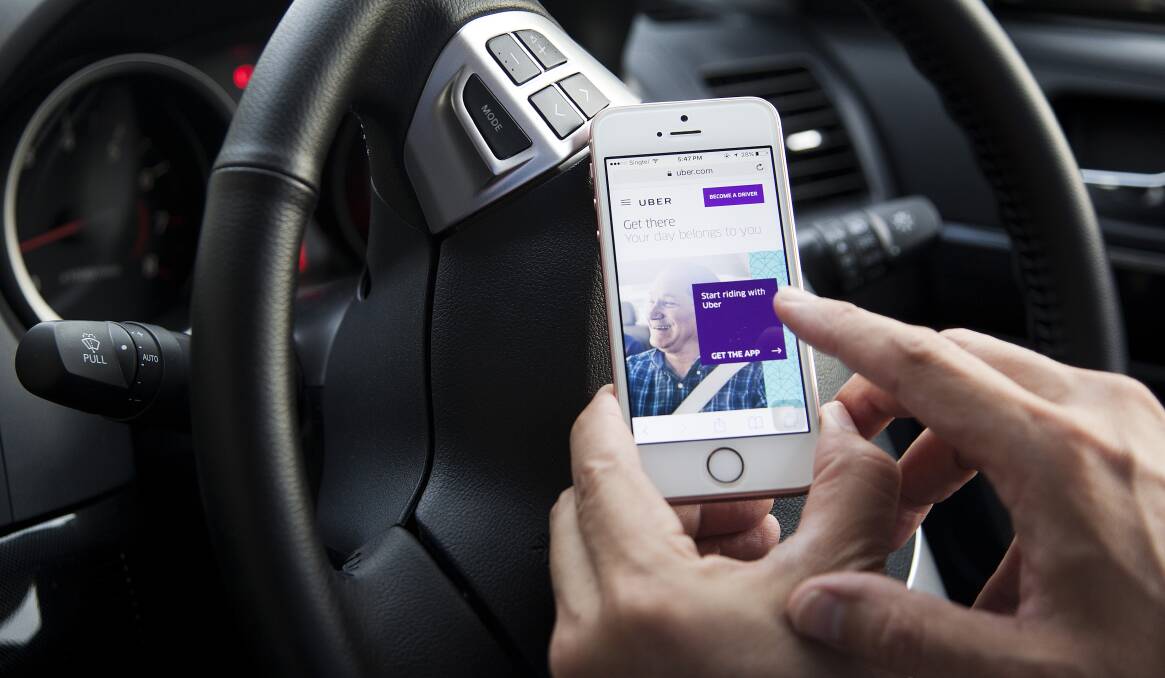 Uber paid hackers $SU100,000 to delete the data and keep the breach quiet.  Photo: Ore Huiying