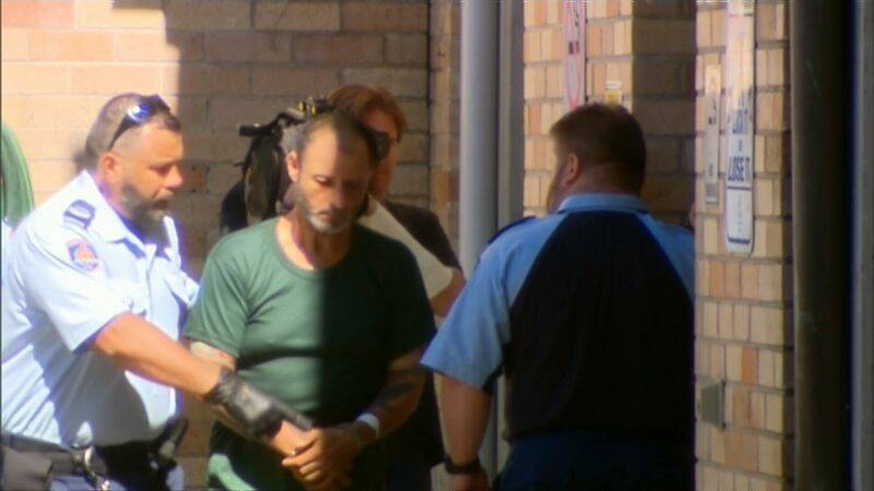 Anthony Sampieri (in green) has admitted to raping a seven-year-old girl in a Kogarah dance studio. Picture: Seven News