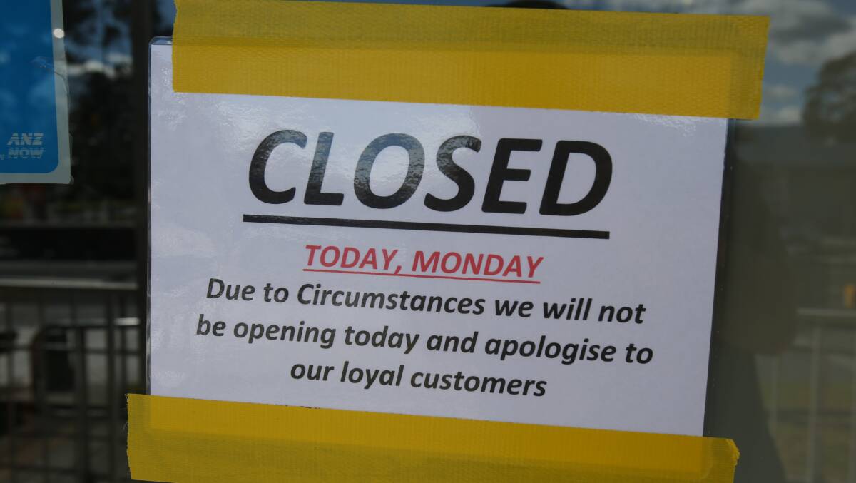 Delicious Delights was closed on Monday after owner Peter Kranitis was bashed outside on Sunday. Picture: ROBERT PEET