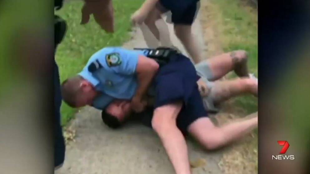 Jacob WIles' parents said police officers should be charged, after dramatic footage capturing the arrest was shared online. Photo: Seven News
