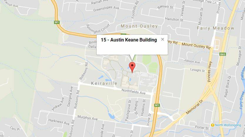 University of Wollongong building evacuated after fire