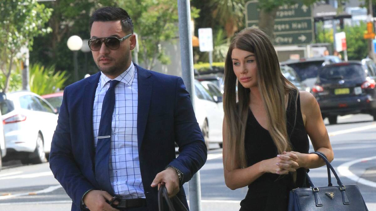 Salim Mehajer with his now-estranged wife Aysha in November 2015. Picture: Peter Rae