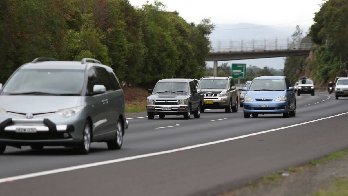 Holiday traffic is building at pinch points across the Illawarra and South Coast. Picture: Georgia Matts