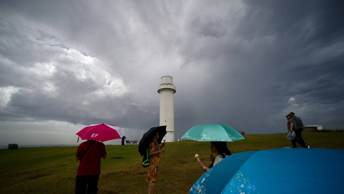 Storms forecast as wet weather sets in across the Illawarra