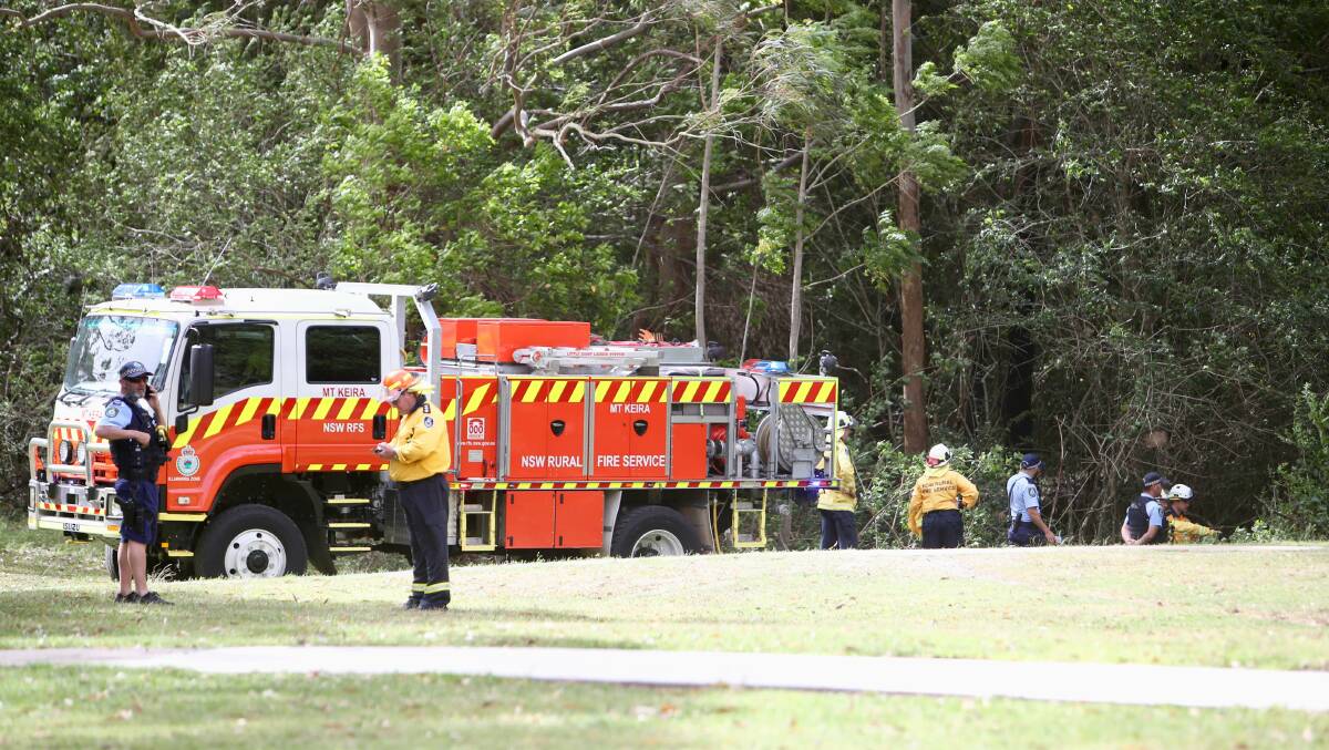 Firefighters were able to quickly extinguish a fire at Balgownie on Tuesday. Picture: Adam McLean