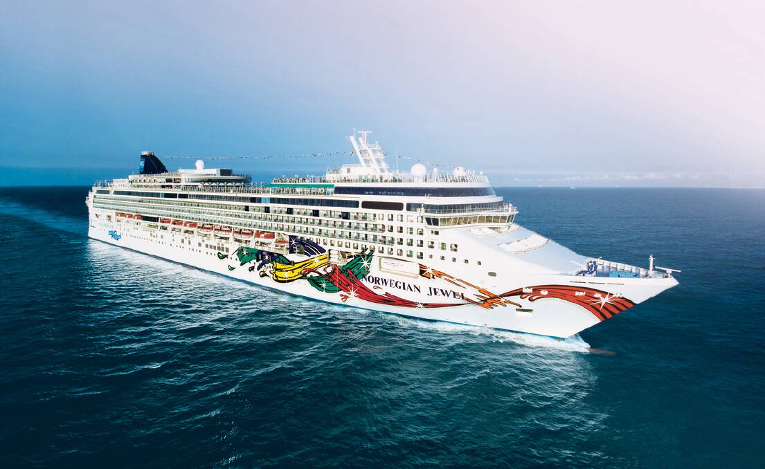 New visitor: Norwegian Jewel is one of three new ships coming to Wollongong soon
