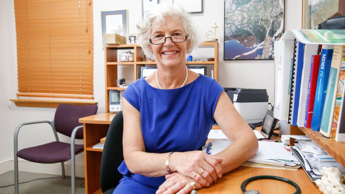 Good medicine: Thirroul GP Dr Ann Ellacott has been included on this year's Australia Day Honours List for her service to the community. Picture: Adam McLean 