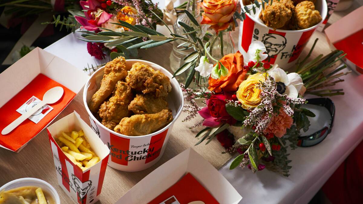 KFC offering six couples a $35,000 catered wedding package
