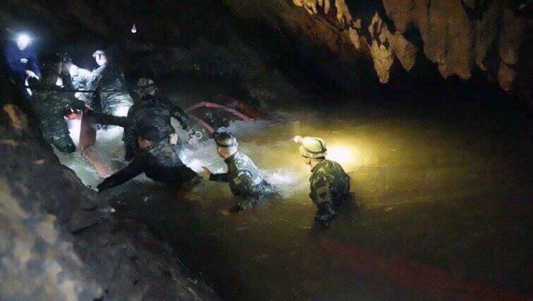 Missing Thai boys found alive in cave after 10 days