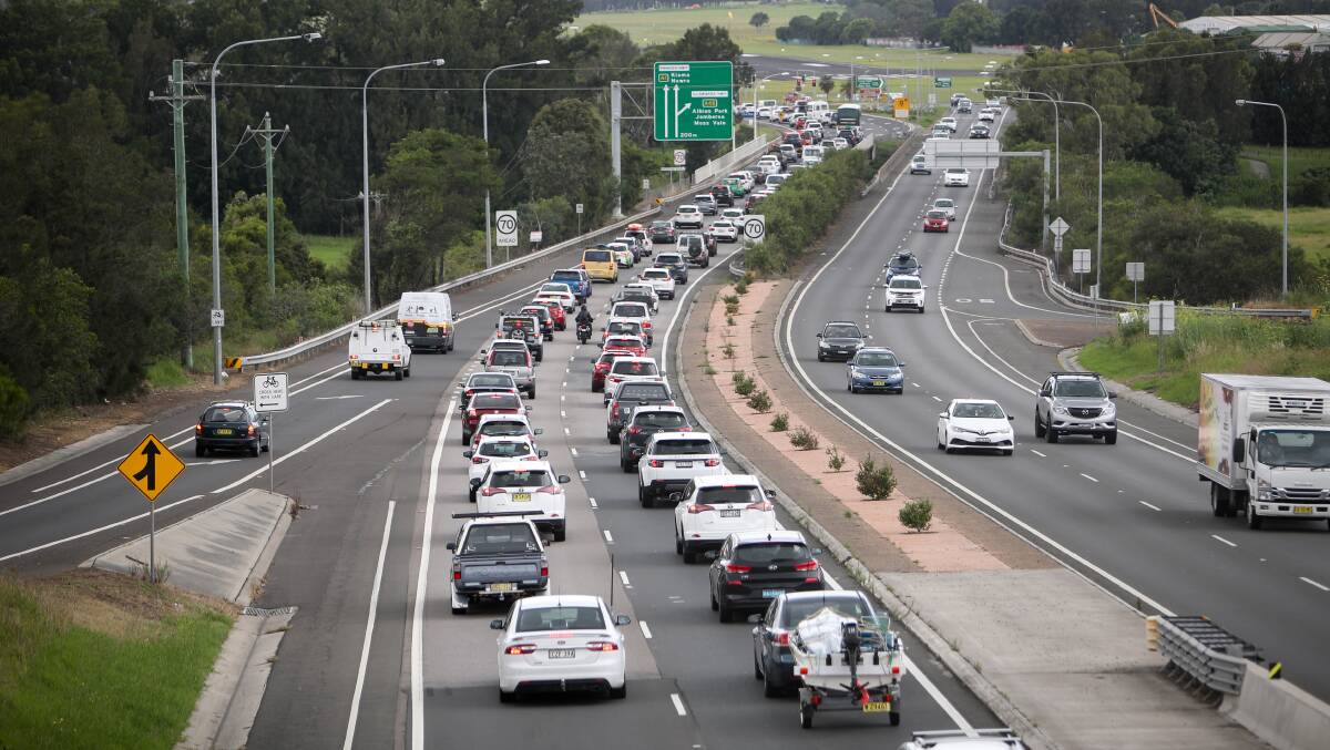 Traffic is building as holidaymakers head down the South Coast.