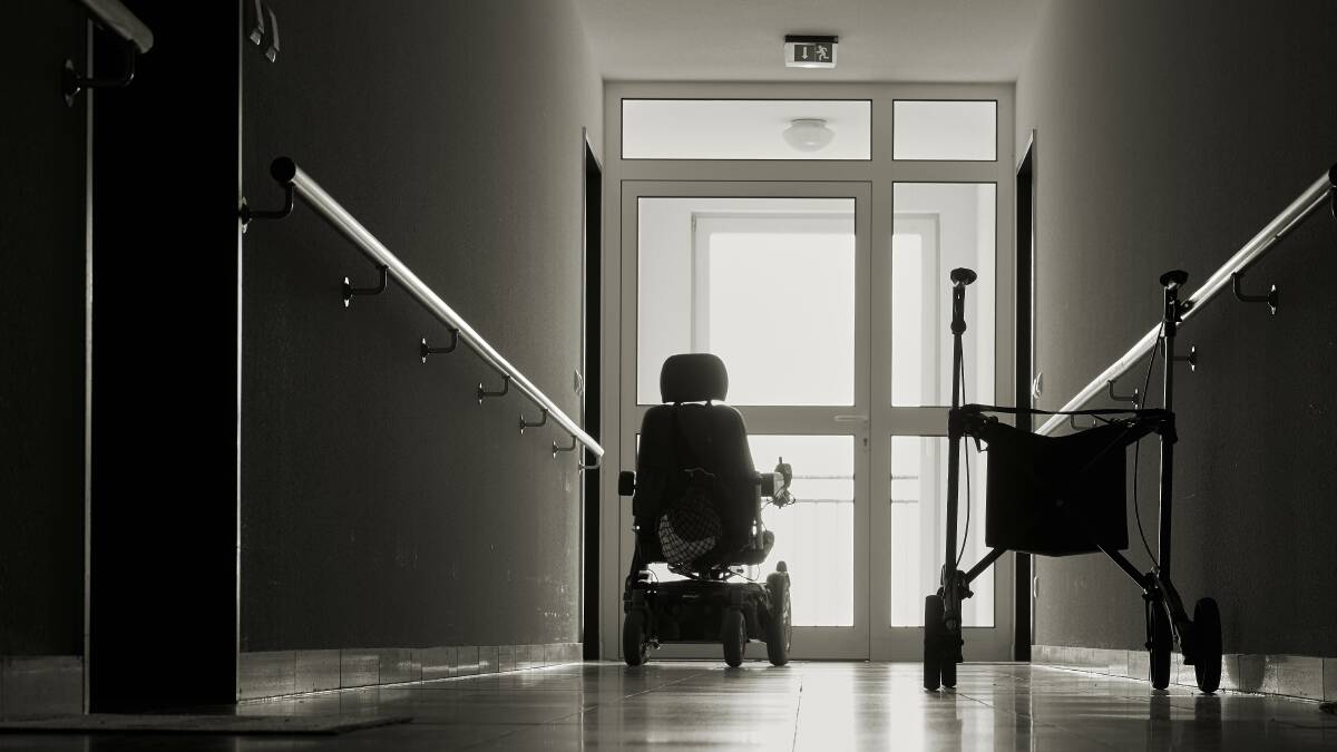 A 43-year-old woman is waiting to move into disability housing after six years in an aged care home.