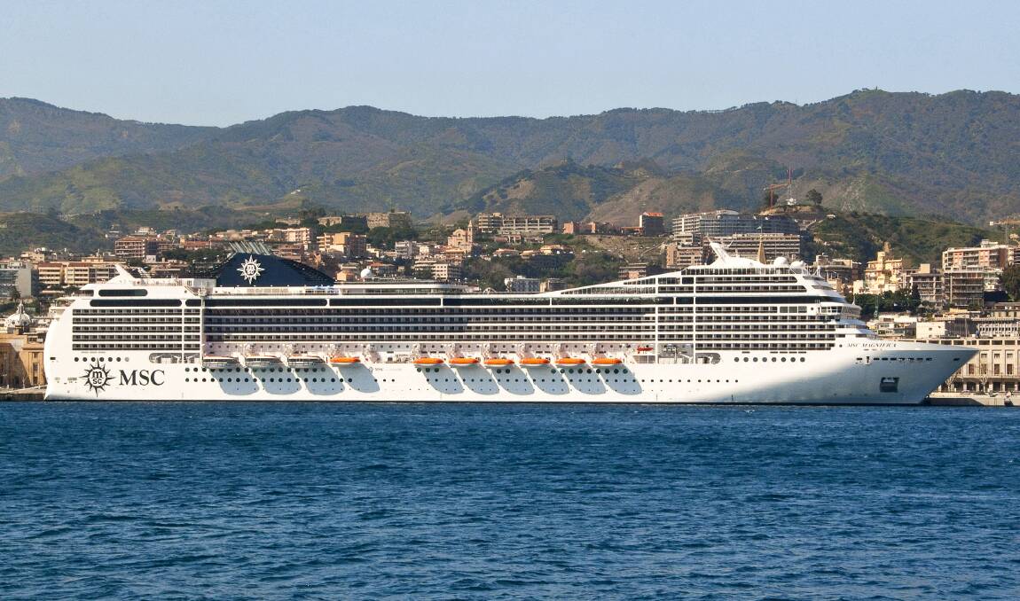 The MSC Magnifica will use Port Kembla as a turnaround port.