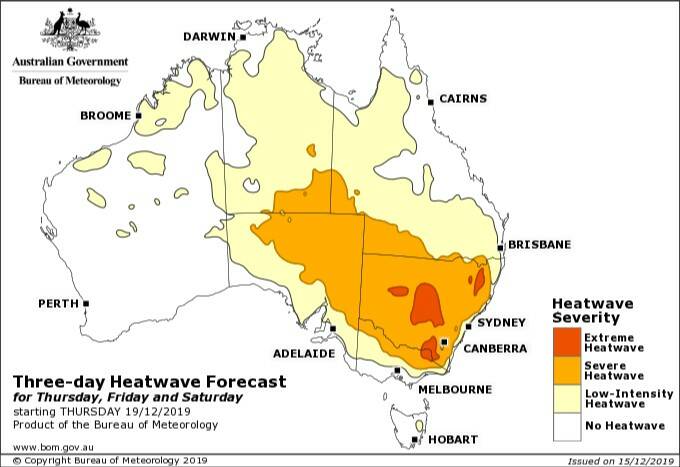 Illawarra to sweat through low intensity heatwave this week