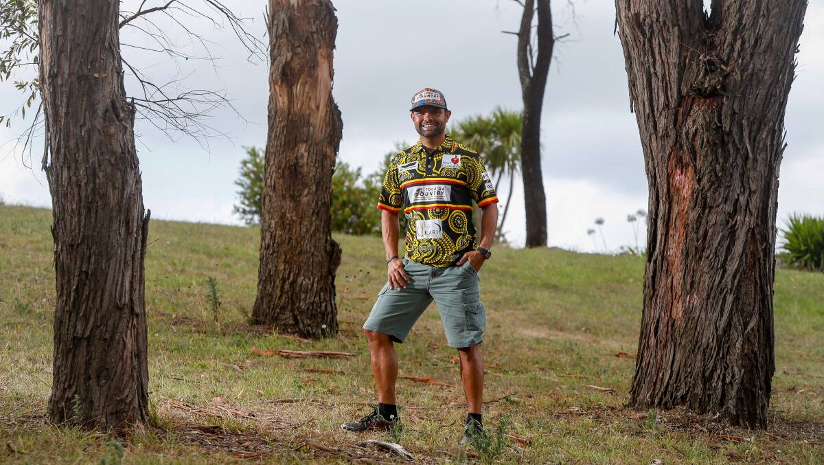 ‘’I’ve got back on track for my kids ... and my wife, Renee,’’ he said. Picture: Adam McLean