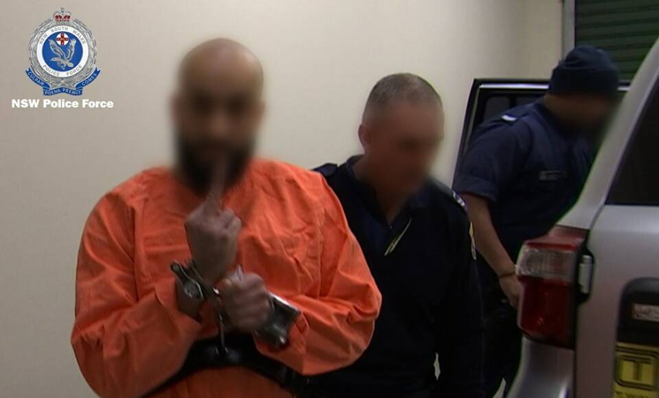 One of NSWs highest-risk prisoners, Bassam Hamzy, has been arrested, accused of running a drug ring in Goulburn's Supermax jail. Picture: NSW Police