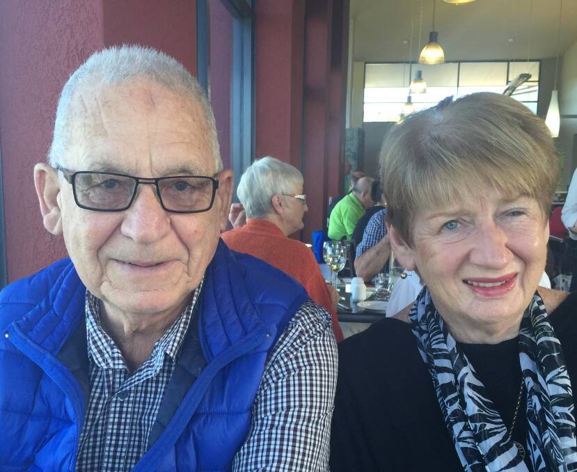 HAPPIER TIMES: Bill and Barbara Bracken of Somerset, had been married for nearly 58 years before he died from coronavirus after a cruise on the Ruby Princess.