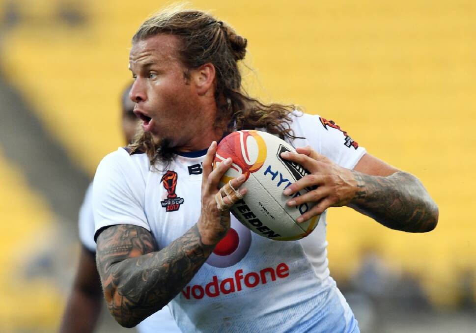 Ashton Sims played 12 times for Fiji during his 17-year rugby league career.