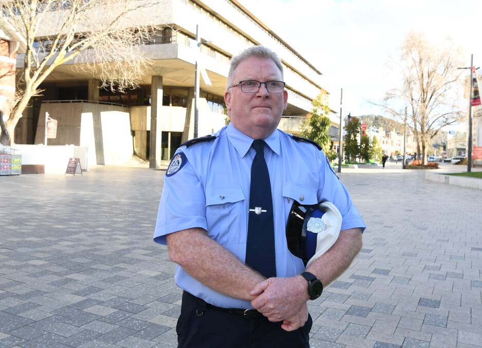 Frank Lord a long time correctional services officer says the centre would help decrease stigma around mental health. Picture: Neil Richardson