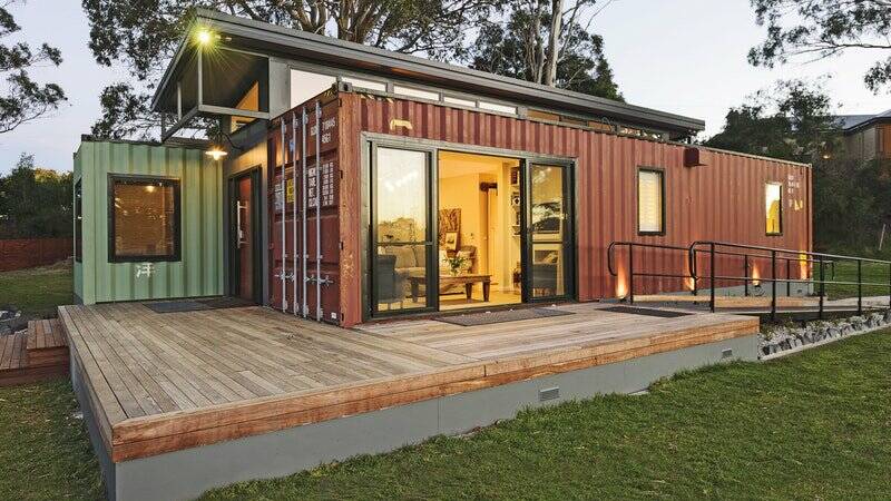 Who would have thought the humble shipping container could look so good? 