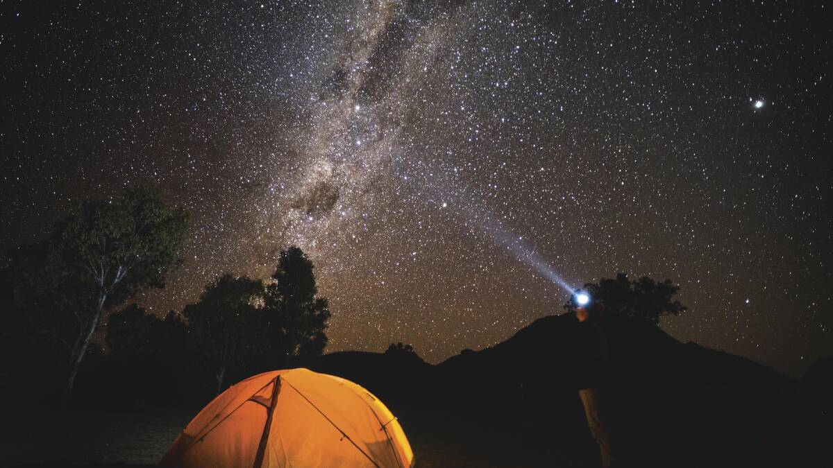 Camping under the stars in the Southern Hemisphere’s first and only Dark-Sky Park. 