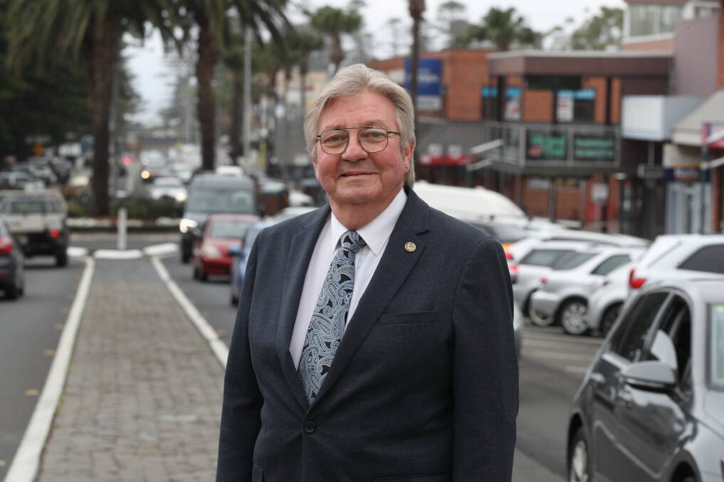 Kiama Mayor Neil Reilly said the council is looking to measures to limit the density of AirBnBs and other short-term rental accommodation options in the town. Picture by Robert Peet