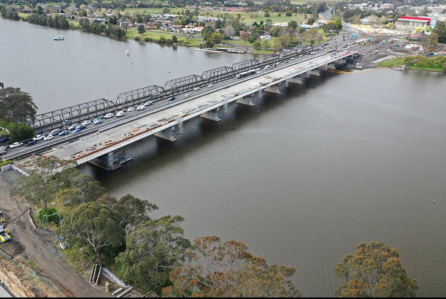 The new Shoalhaven River crossing will see current height and weight limits for trucks lifted.