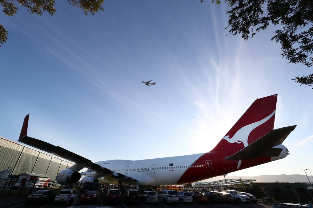 Aircraft the size of a 747 are probably too big to service the passenger market at Shellharbour Airport, but bigger planes than the 34-seaters now taking off and landing could be on the cards. Picture by Robert Peet