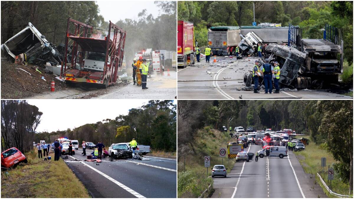 Some of the fatal crashes that have claimed seven lives since 2014 along the same stretch of Picton Road.