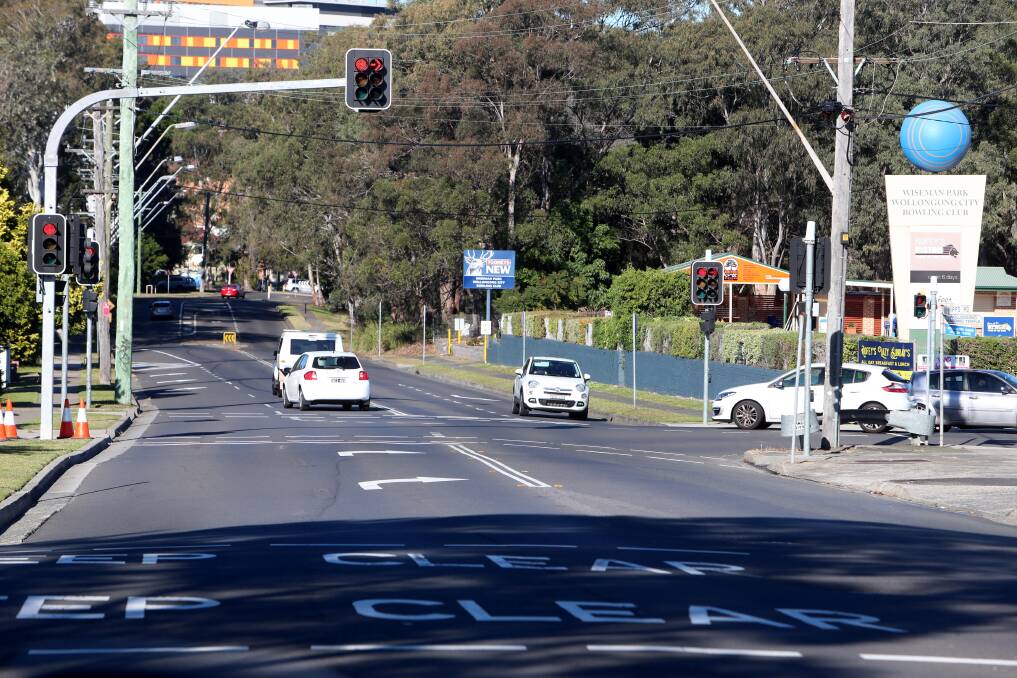 Road work: The new line marking on Foley St to denote the new right-turn-only lane has been brought in to reduce accidents. Picture: Sylvia Liber