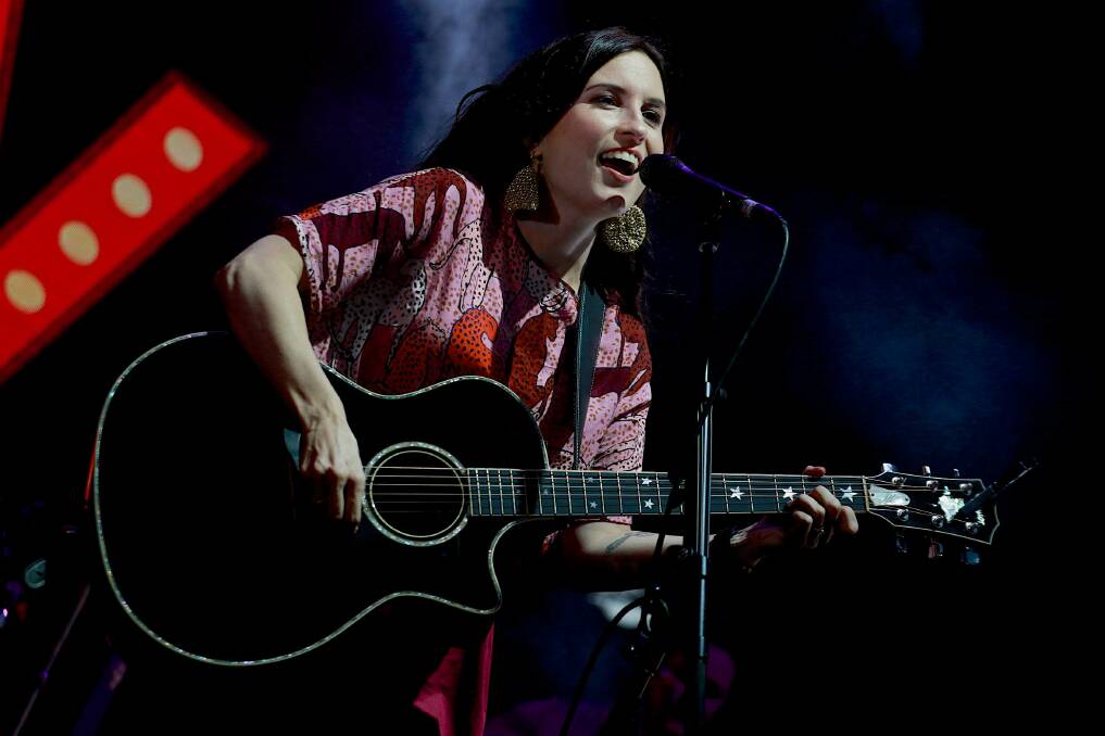 Dancing: Missy Higgins is on the bill for the Sunny Afternoon festival in MacCabe Park in March next year. She says she'll be playing her "upbeat" set-list. Picture: Julia Lowe