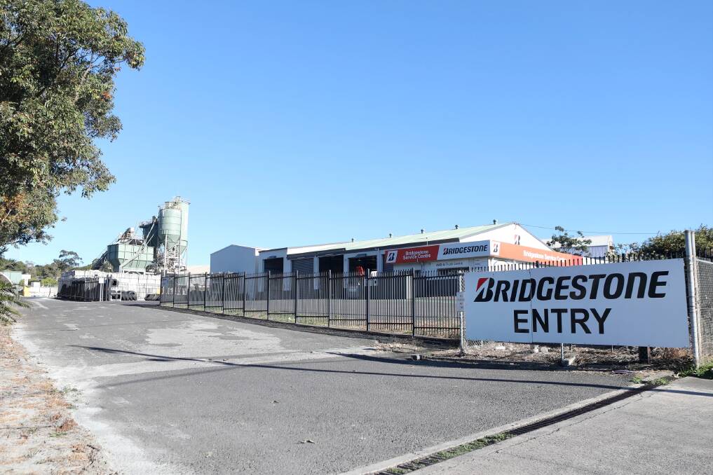 The Bridgestone Tyres outlet at Unanderra as been listed as a COVID venue of concern. Picture: Adam McLean