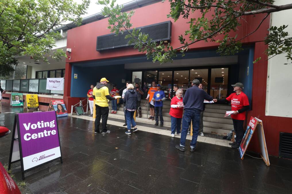 Make sure you make some time to vote in the federal election on Saturday. Picture: Robert Peet