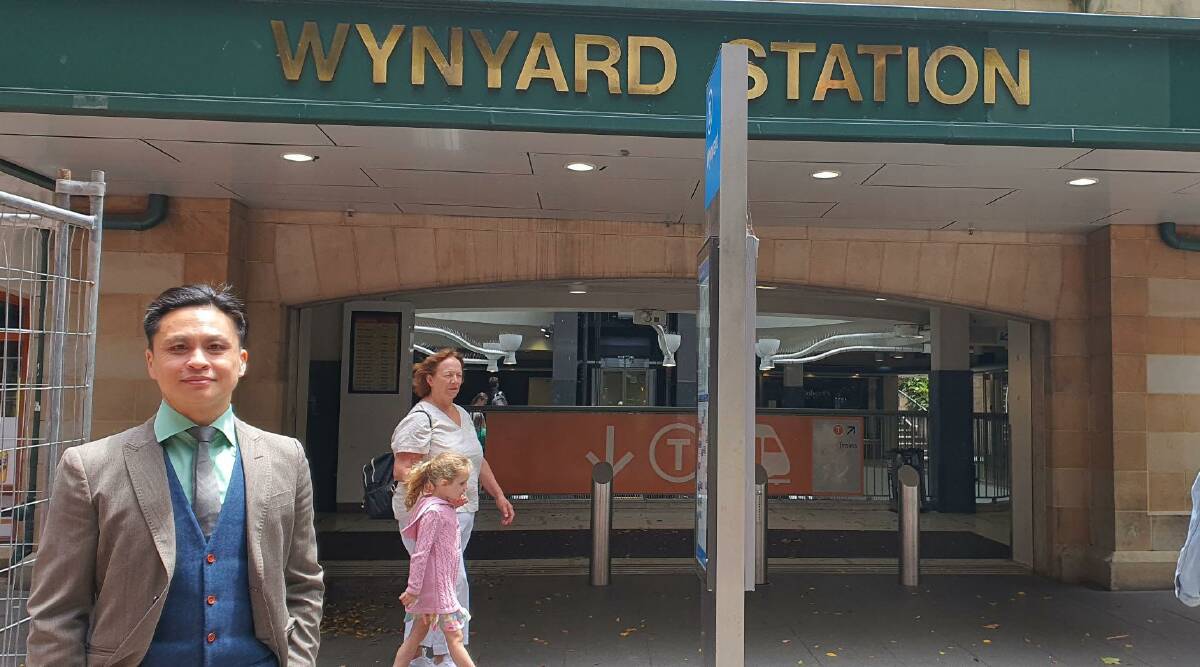 Figtree resident Harris Cheung commutes to Wynyard from Unanderra station and isn't surprised about the fact the line missed its on-time target for most of 2022. Picture: supplied