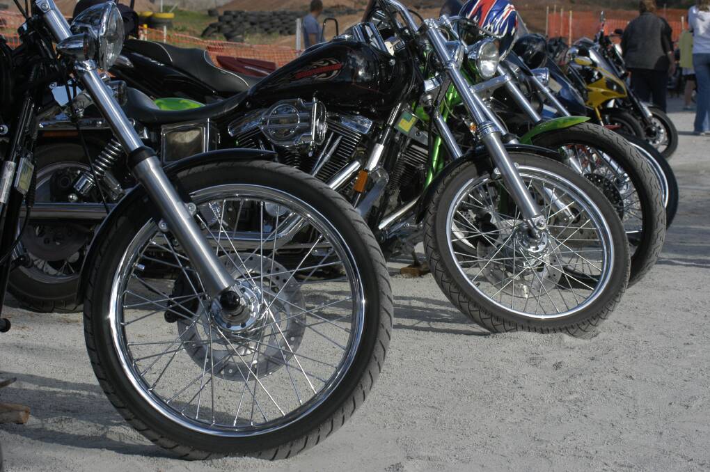 Noisy motorcycles in the northern suburbs could be caught if a camera trial gets the go-ahead. File picture