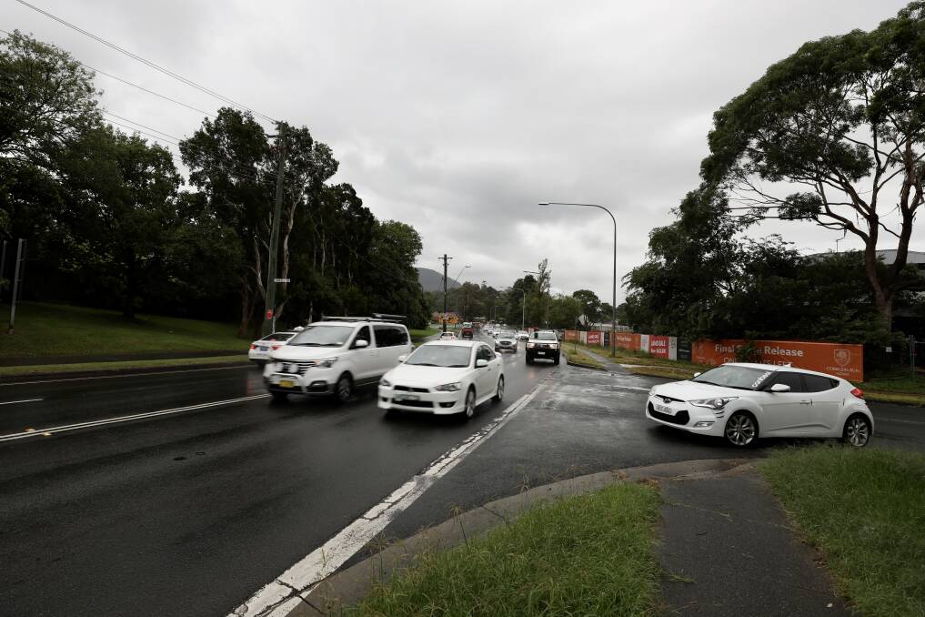Changes:Upgrades are planned for the Arkell Drive-Princes Highway intersection to take into account increased pedestrian use. Picture: Adam McLean