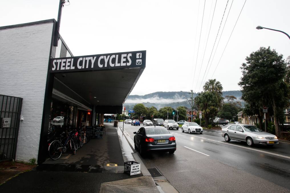City councillors are opposed to plans to increase clearways in Thirroul (above) and Bulli. Picture: Anna Warr